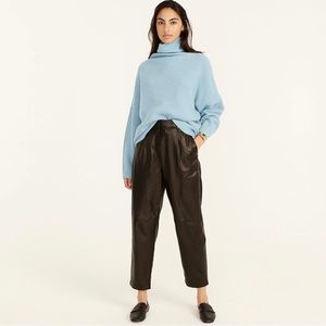 J.crew Limited-edition tapered leather pant